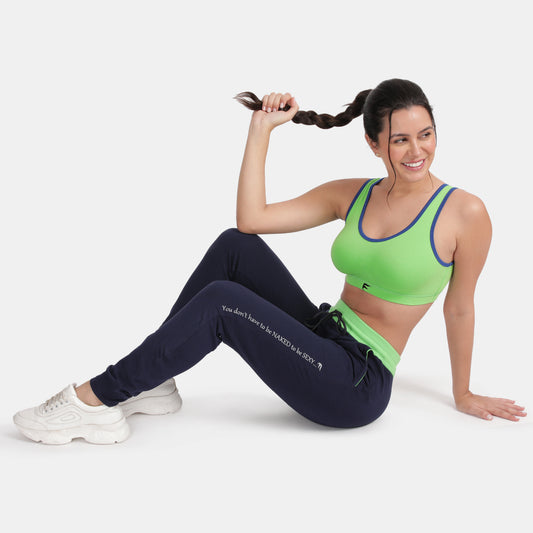 Envie Regular Fit Ankle Length Track Pant - NVTP8009 (Green)