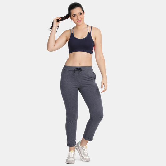 Envie Regular Fit Ankle Length Track Pant - NVTP8011 (Denim Blue)