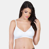 Envie Non-Padded Non-Wired 3/4th Coverage T-Shirt Bra-EVEBA002 (White)