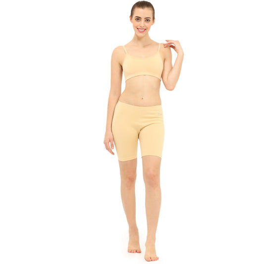 Envie Girls Non-Padded Non-Wired Full Coverage Beginners Bra - EVEGBA005 (Nude)