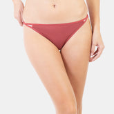 Envie Low Rise Half Coverage String Bikini - NVP2021 (Maroon)