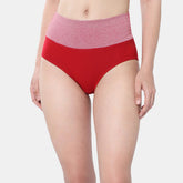 Envie High Rise Full Coverage Tummy Tucker Panty NVP2024 (Maroon)
