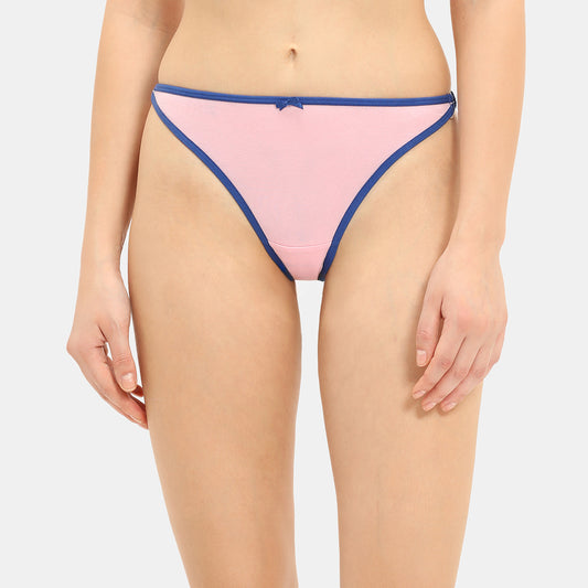 Envie Low Rise Zero Coverage Thong NVP2035 (Pink)