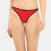 Envie Low Rise Zero Coverage Thong NVP2035 (Red)