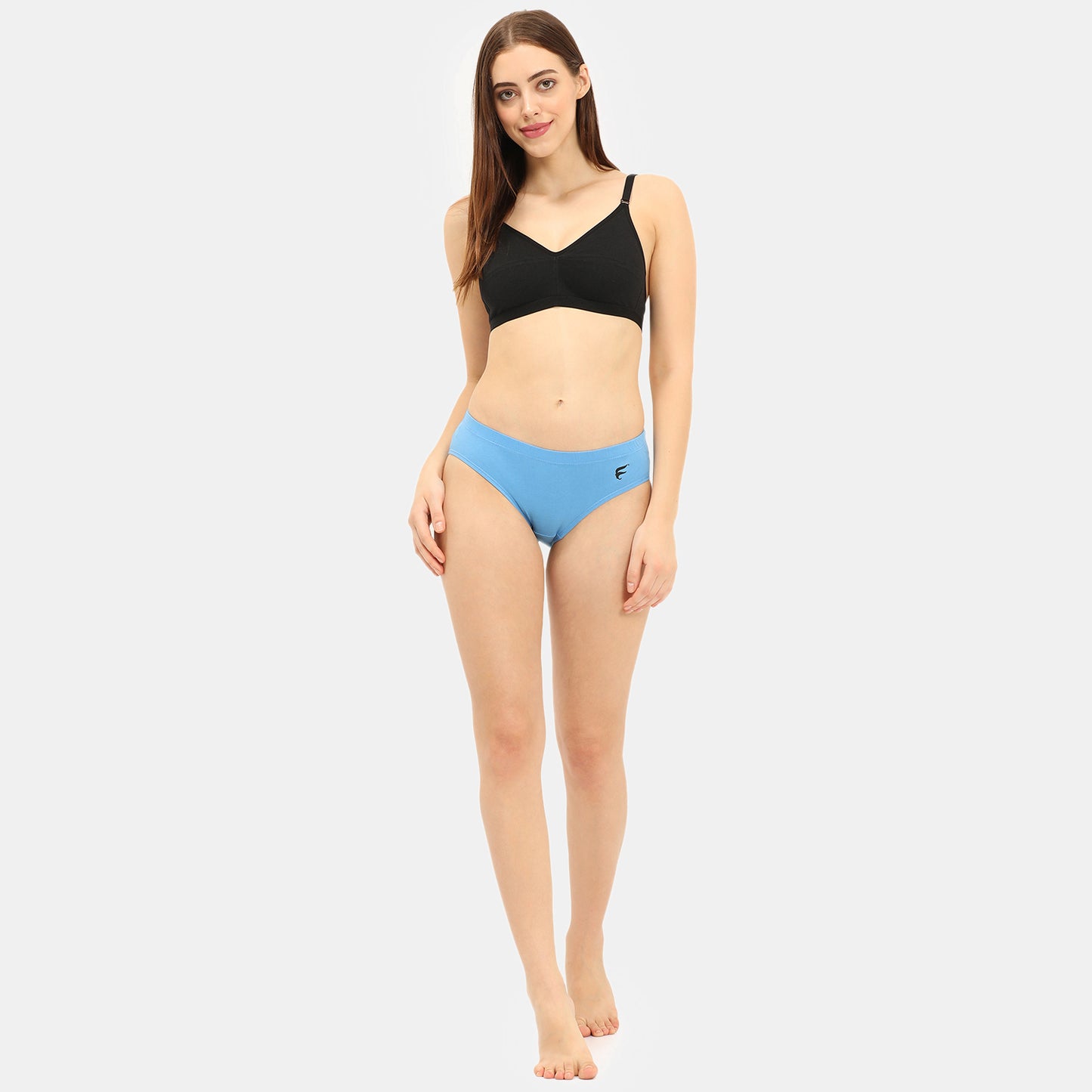 Envie Medium Rise 3/4th Coverage Hipster Panty (Pack of 3) - NVP2049