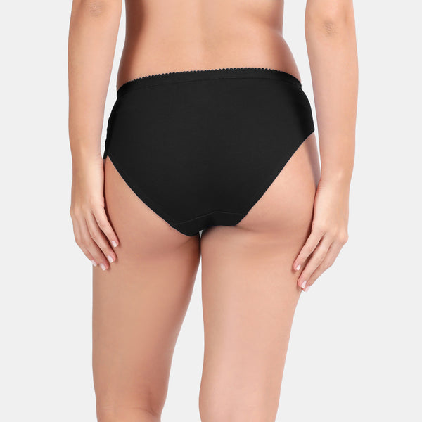 Envie Low Rise Half Coverage Bikini (Pack of 3) - NVP2050 (Rosebite Orange Purple)