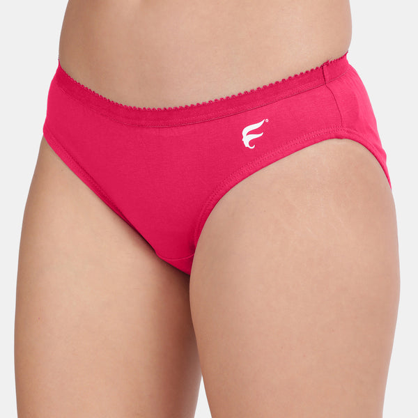 Envie Low Rise Half Coverage Bikini (Pack of 3) - NVP2050 (Yellow Navy Plum)