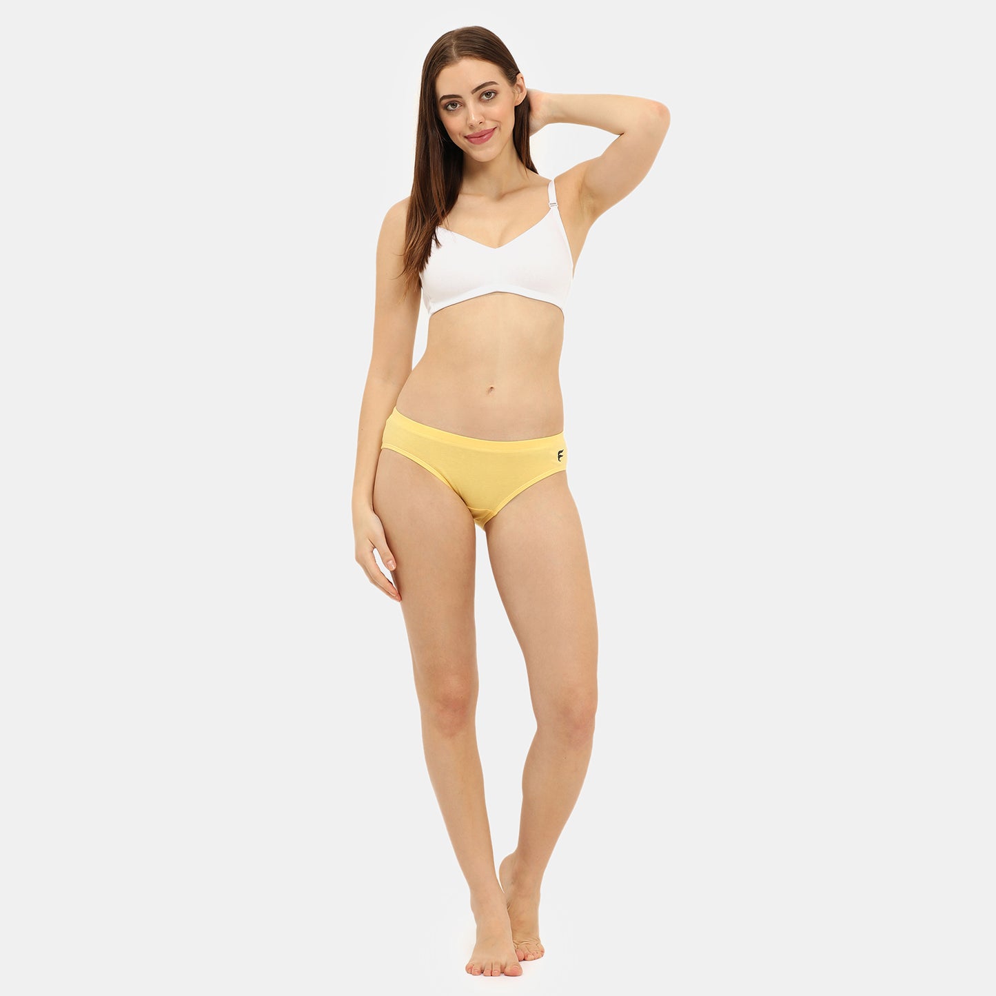 Envie Medium Rise 3/4th Coverage Hipster Panty (Pack of 3) - NVP2049