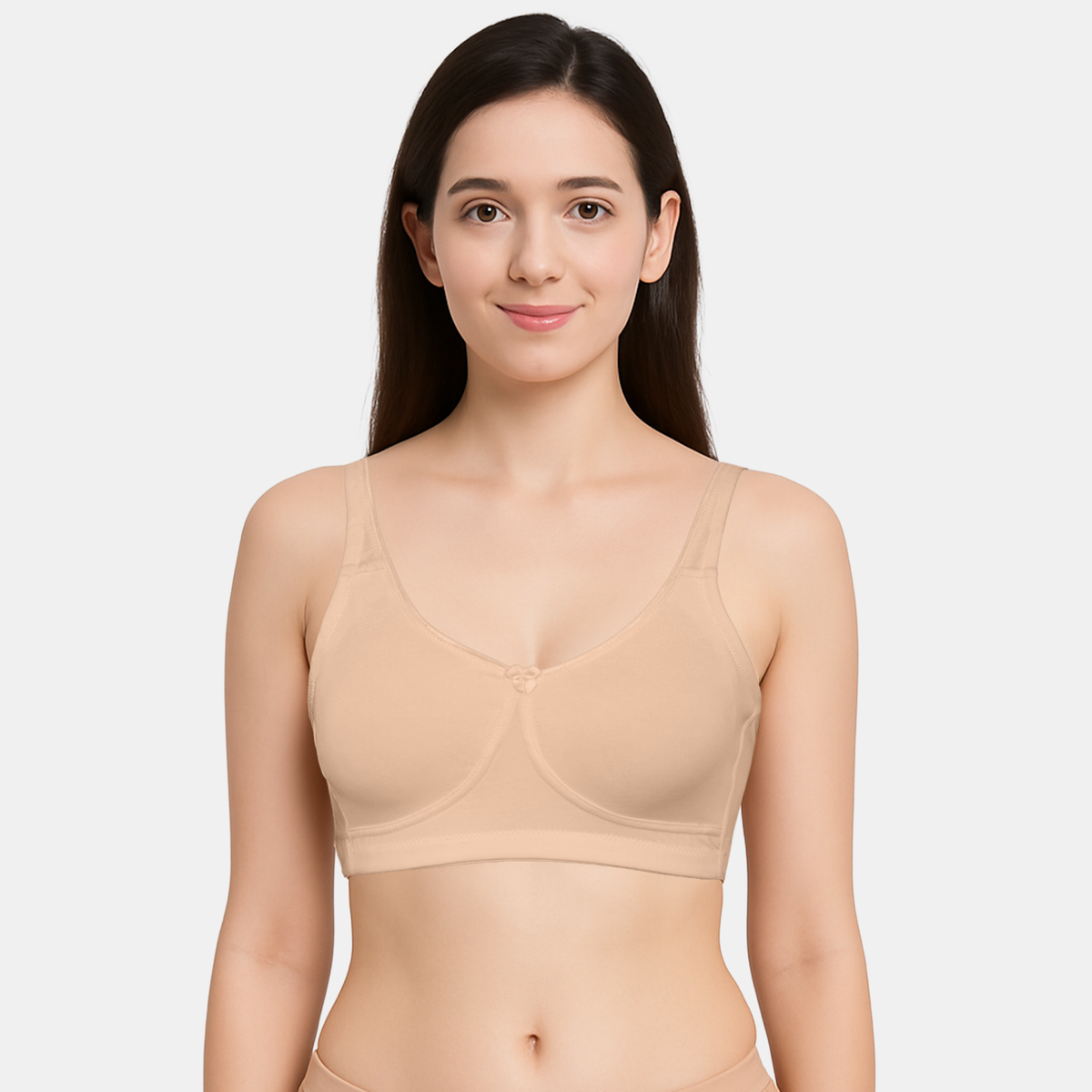 Envie Non-Padded Non-Wired 3/4th Coverage T-Shirt Bra - NVB1150 (Nude)