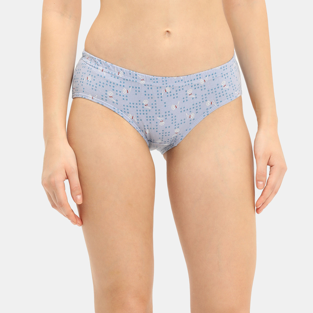 Envie Medium Rise 3/4th Coverage Hipster (Pack of 3) - Assorted KPB001