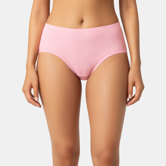 Envie Mid Rise 3/4th Coverage Lace Hipster - NVP2064 (Light Pink)
