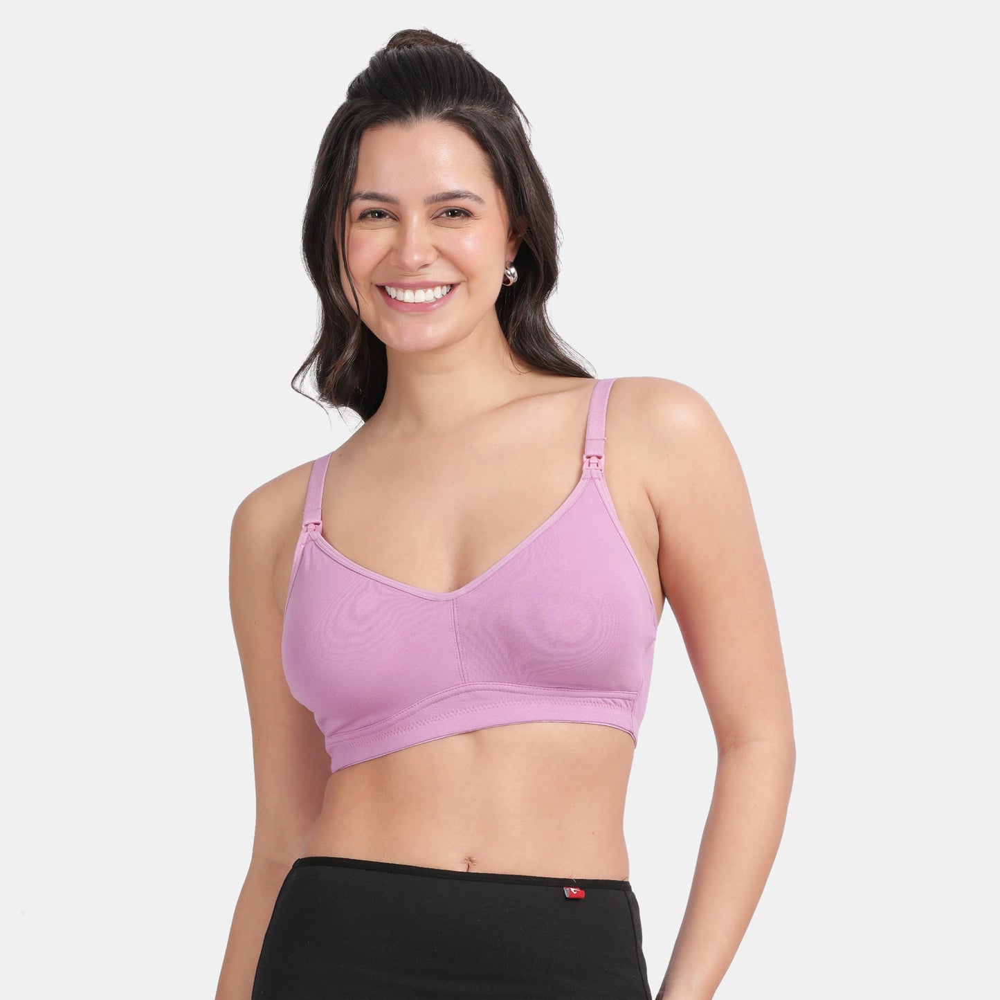 Envie Non-Padded Non-Wired 3/4th Coverage Maternity Bra - NVB1116