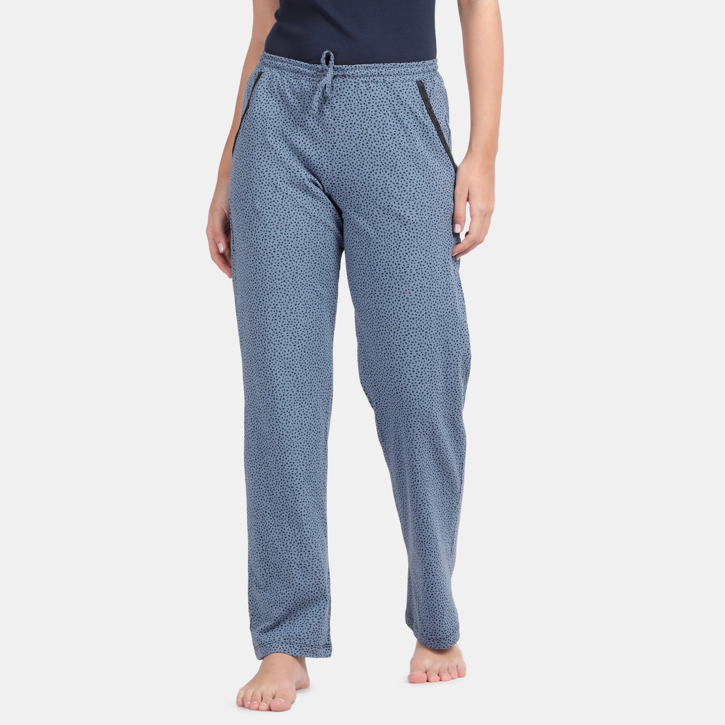 Envie Narrow Fit Ankle Length Pyjama - Assorted NVTP8003