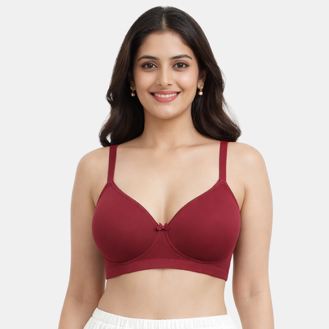 Envie Padded Non-Wired T-Shirt Bra - NVBSF02 (Cabernet)