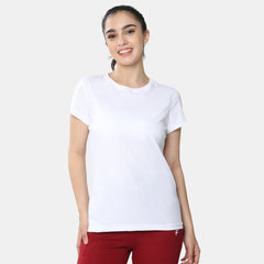 Envie Regular Fit Short Sleeve T-Shirt - NVTS1001 (White)
