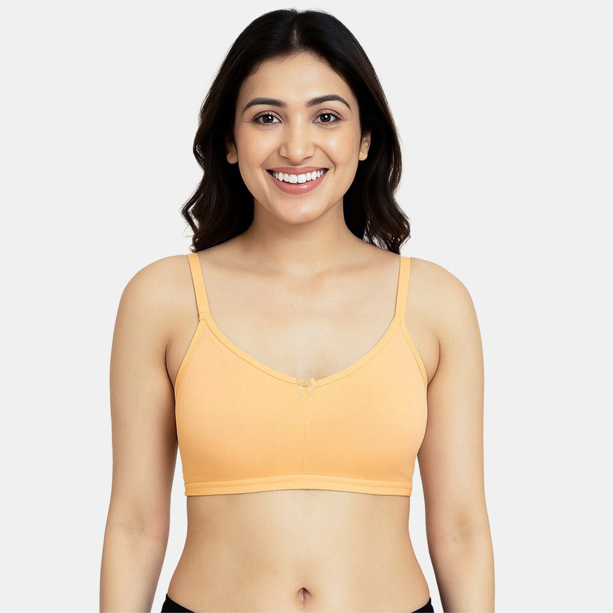 Envie Non Padded Non Wired Moulded 3/4th Coverage T-shirt Bra - NVB1138 (Nude)