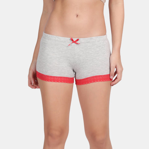 Envie Dualtone Hugged Fit Lace Micro Mini - NVS5008 (Grey)