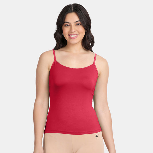 Envie Regular Fit Scoop Neck Short Length Camisole - NVC3031 (Maroon)