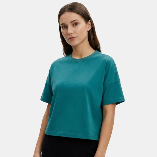 Envie Relaxed Fit Short Sleeve T-Shirt - NVTS1002 (Sea Green)