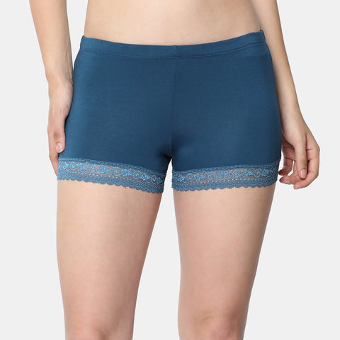 Envie Hugged Fit Ultralight Hot Shorts - NVS5030 (Majolica Blue)