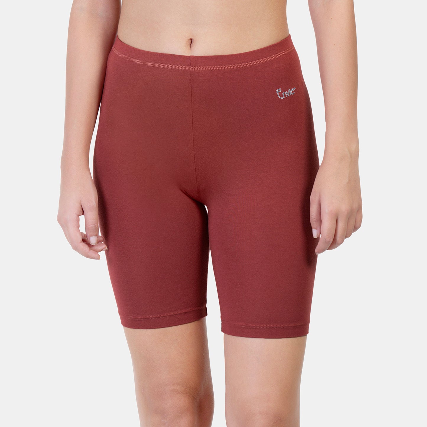 Envie Value+ Hugged Fit Thigh Length Cycling Shorts - NVS5020