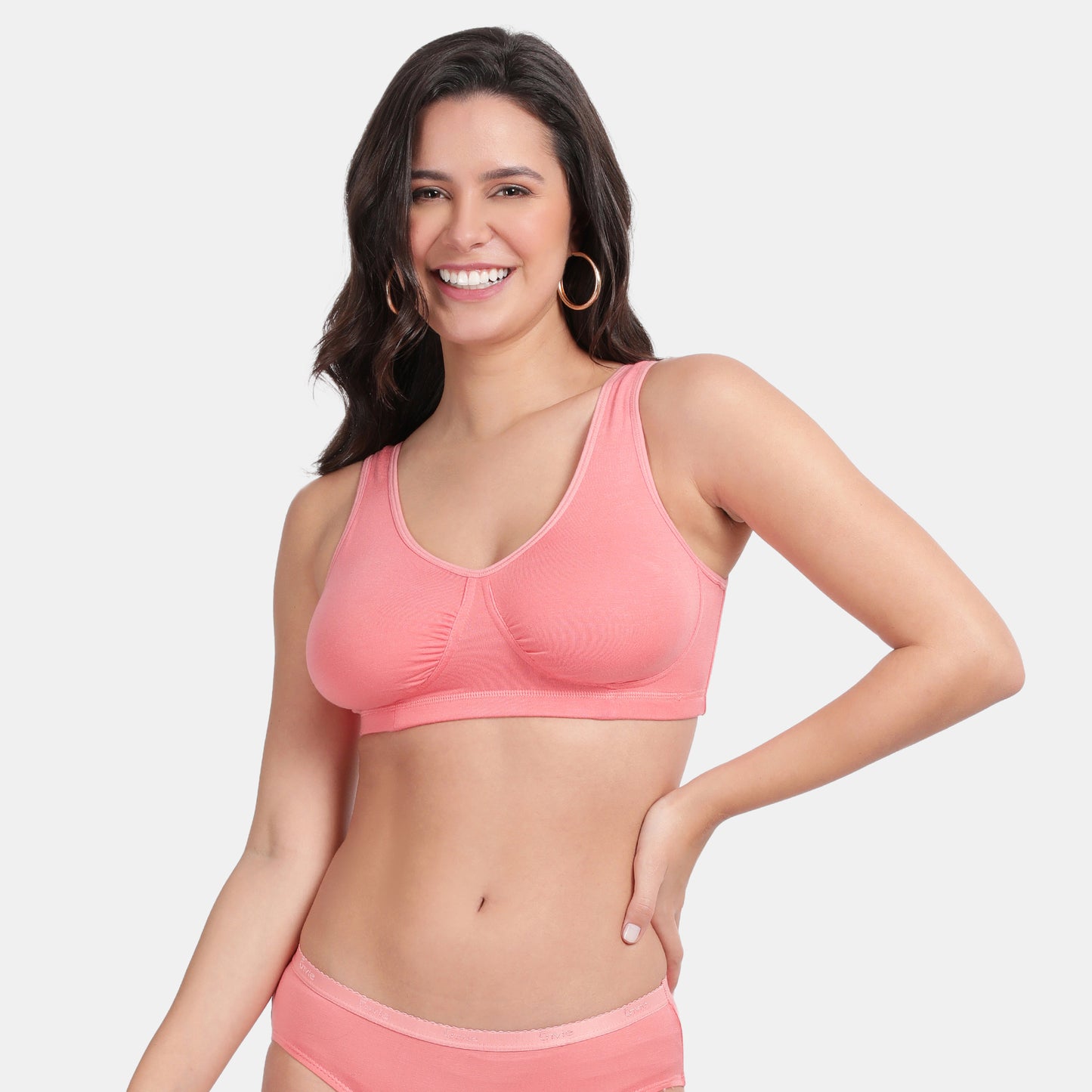 Envie Non-Padded Non-Wired Full Coverage Sleeping Bra - NVB1022