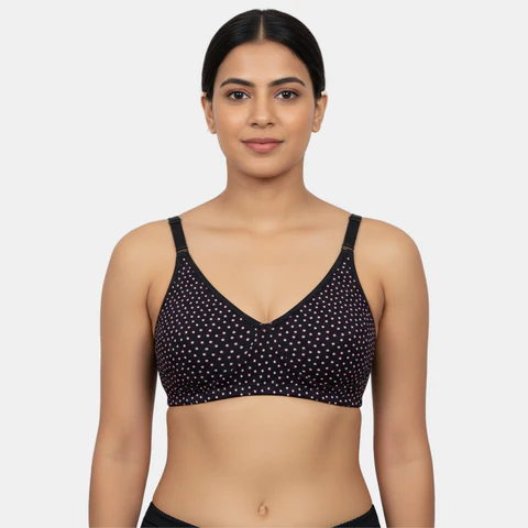 Envie minimiser bra non padded non wired 3/4th coverage NVB1145 assorted colors smooth full coverage everyday comfort bra for women