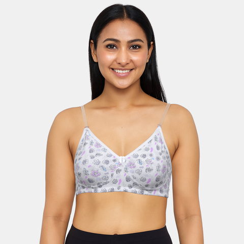 Envie Non-Padded Non-Wired 3/4th Coverage Minimiser Bra - NVB1135 (Assorted)