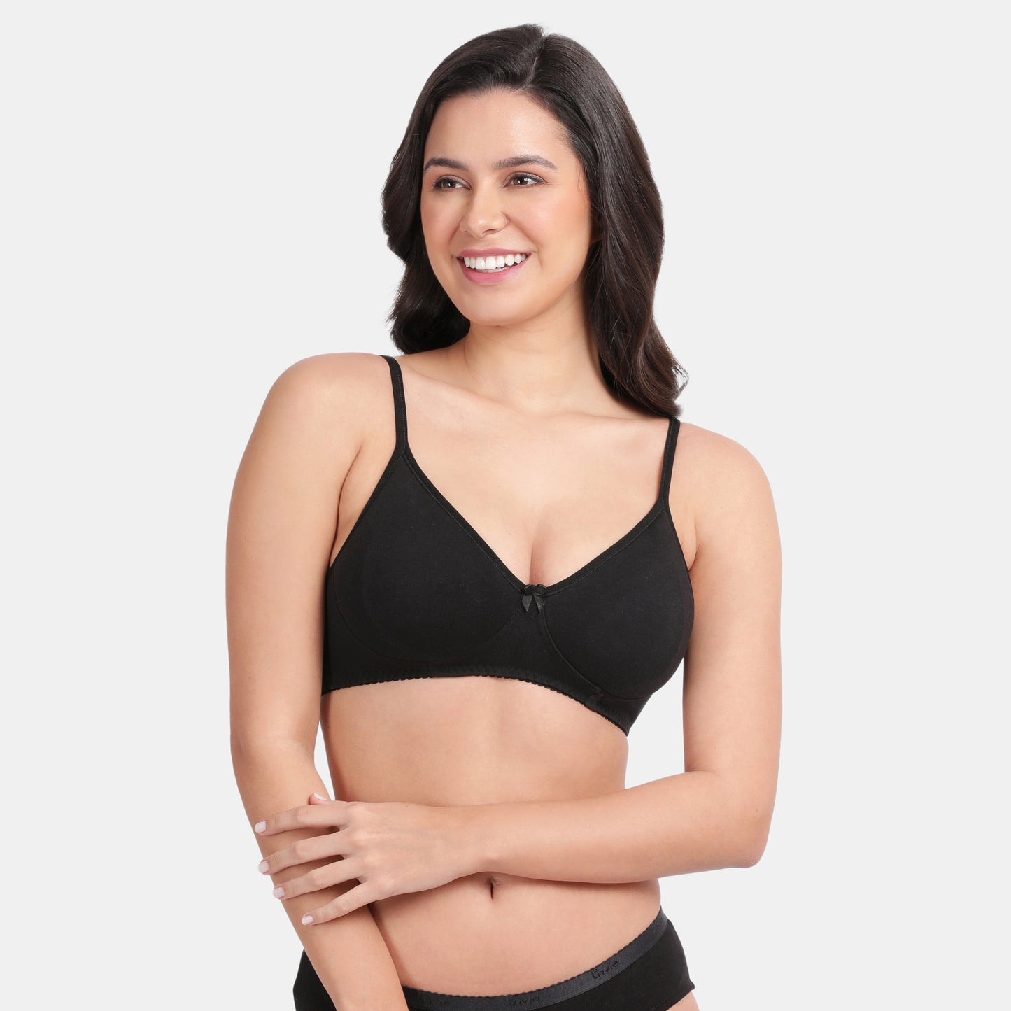 Envie Non-Padded Non-Wired 3/4th Coverage T-Shirt Bra - NVB1057