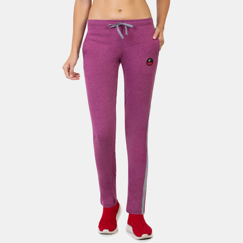 Envie Narrow Fit Ankle Length Track Pant - NVTP8004 (Amethyst)