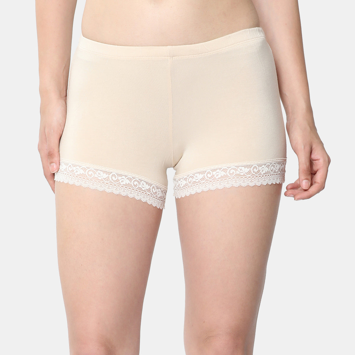 Envie Hugged Fit Ultralight Hot Shorts - NVS5030 (Nude)