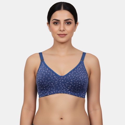 Envie Non-Padded Non-Wired 3/4th Coverage Minimiser Bra - NVB1145 (Assorted)