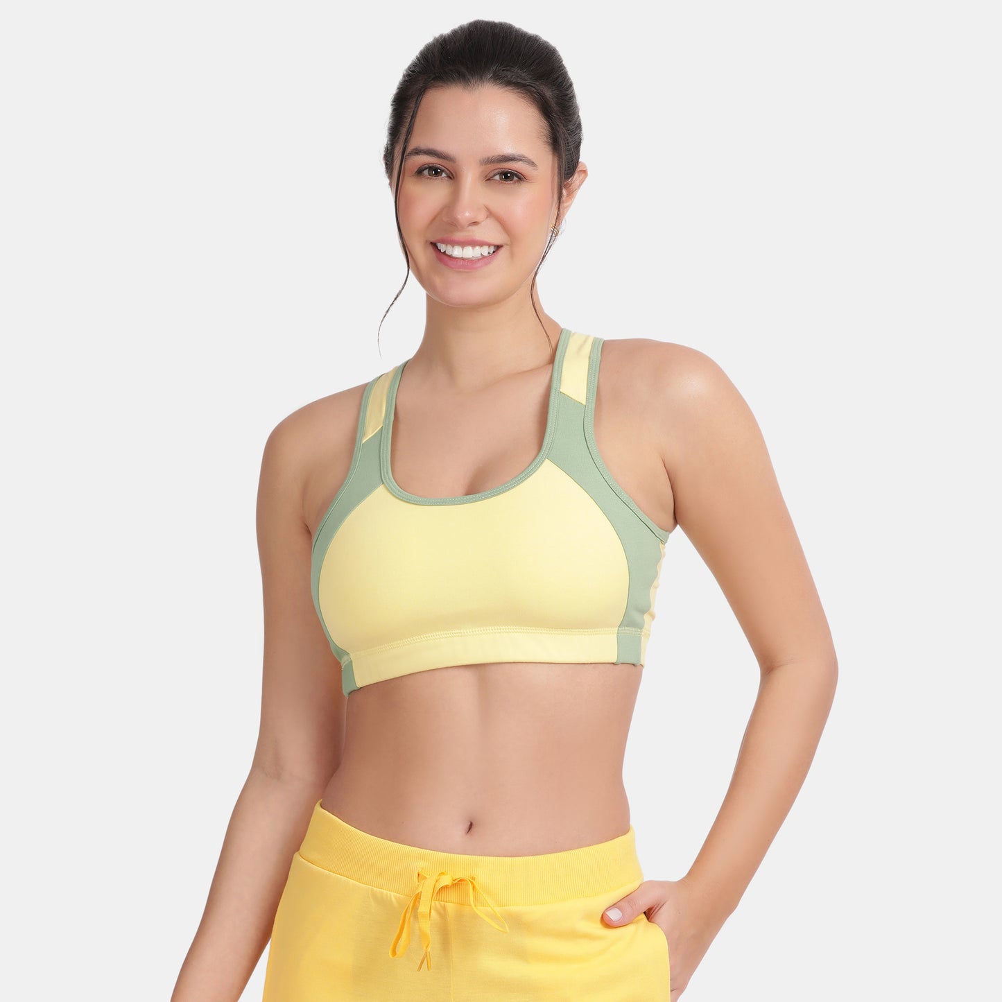 Envie Padded Non-Wired Full Coverage Sports Bra - NVB1051