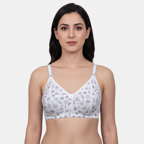Envie minimiser bra non padded non wired 3/4th coverage NVB1145 assorted colors smooth full coverage everyday comfort bra for women