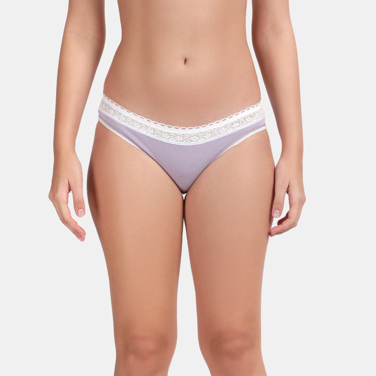 Envie Low Rise Half Coverage Lace Bikini - NVP2019 (Wisteria)