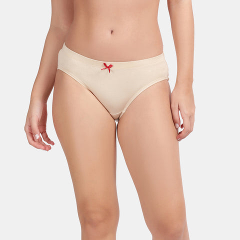 Envie Medium Rise 3/4th Coverage Hipster (Pack Of 3) - NVP2052 (Nude Blue Black)