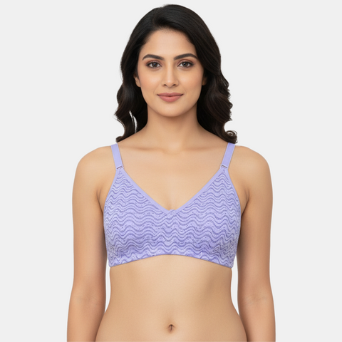 Envie Non-Padded Non-Wired 3/4th Coverage Minimiser Bra - NVB1145 (Assorted)