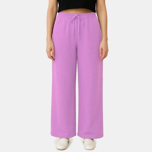 Envie Relaxed Fit Wide Leg Baggy Pant – NVTP8016 (Lilac)