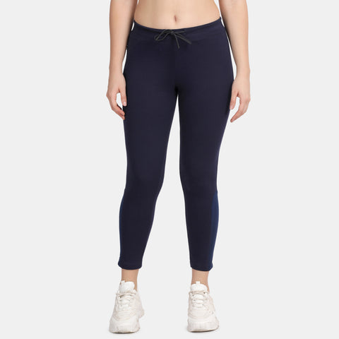 Envie Regular Fit Ankle Length Track Pant - NVTP8008 (Navy Navy)