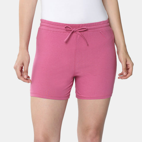 Envie Hugged Fit Hot Shorts - NVS5028 (Heather Rose)