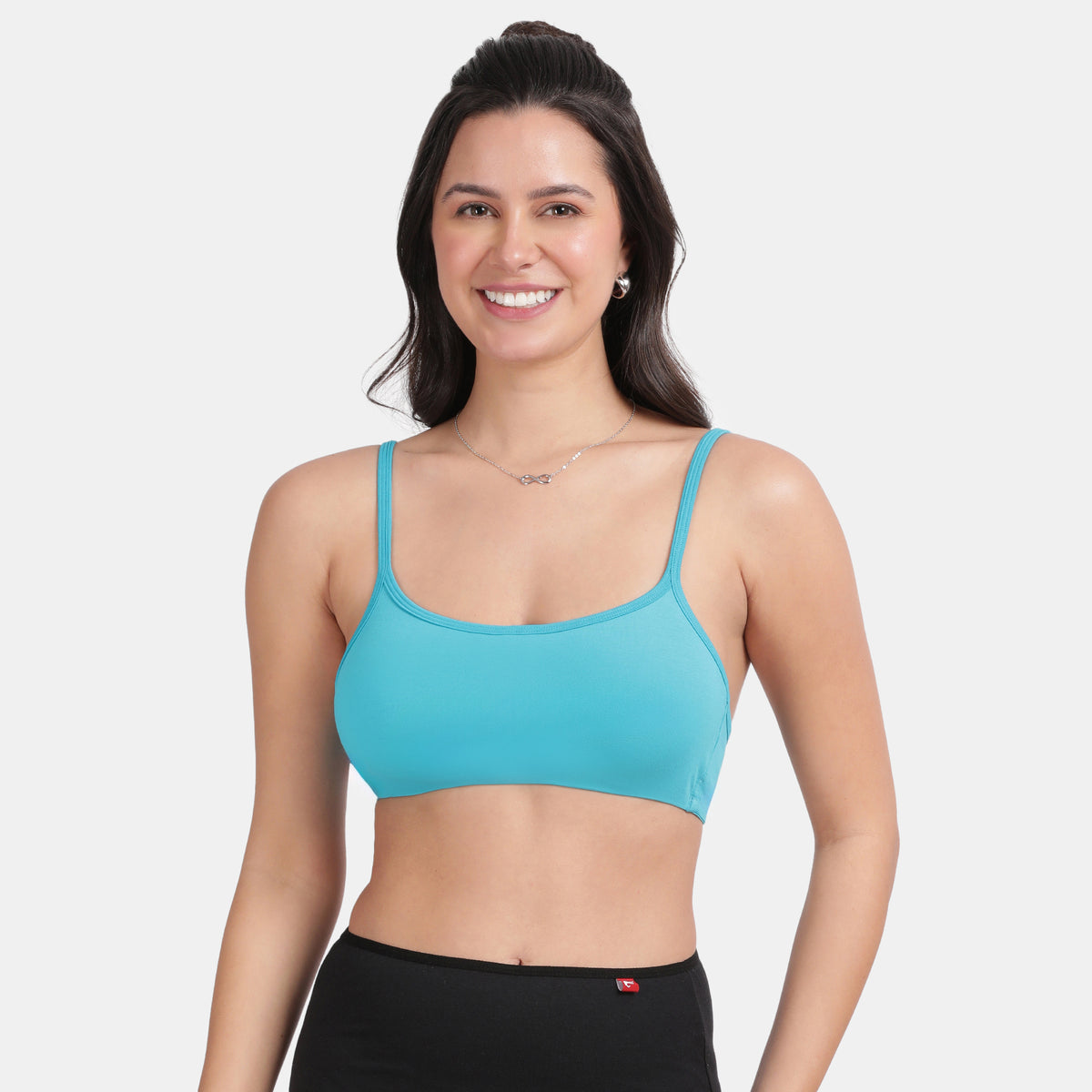Envie EVEGBA006 Teenage Beginner Bra Pack of 2 Blue Attol - Non Padded Non Wired