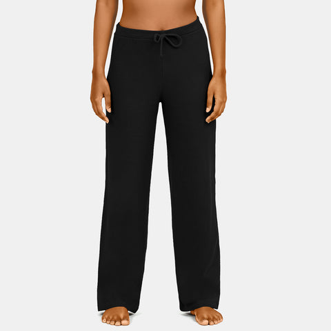 Envie Relaxed Fit Wide Leg Baggy Pant – NVTP8016 (Black)