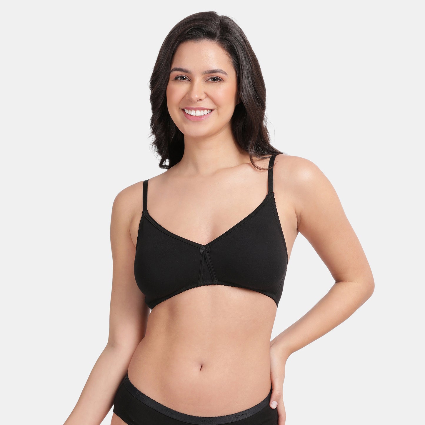 Envie Non-Padded Non-Wired 3/4th Coverage T-Shirt Bra - NVB1058