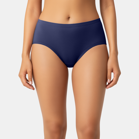 Envie Mid Rise 3/4th Coverage Lace Hipster - NVP2064 (Navy)