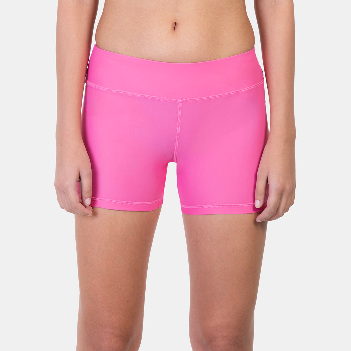 Envie Skinny Fit Stretchable Yoga Shorts - NVS5011 (Pink)