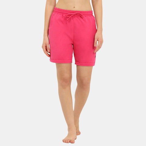 Envie Loose Fit Thigh Length Shorts - NVS5022 (Fusia)
