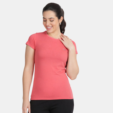 Envie Regular Fit Short Sleeve T-Shirt - NVTS1001 (Red)