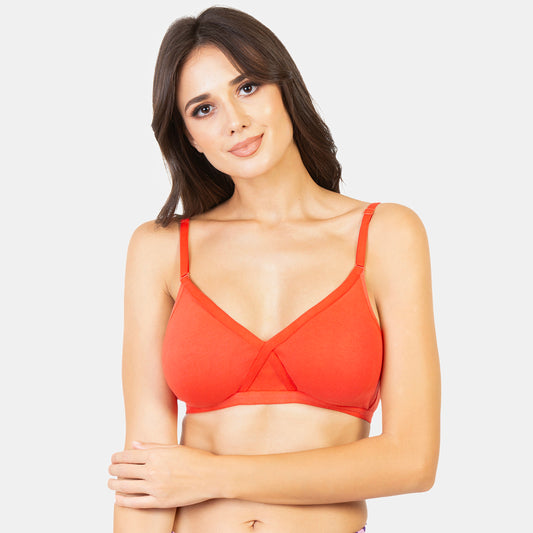 Envie Non-Padded Non-Wired 3/4th Coverage T-Shirt Bra - NVB1040