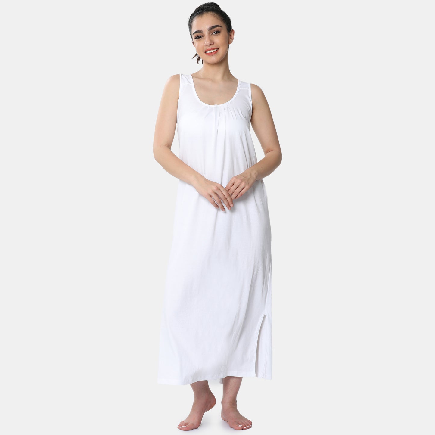 Envie Relaxed Fit Scoop Neck Nighty Slip - NVC3029