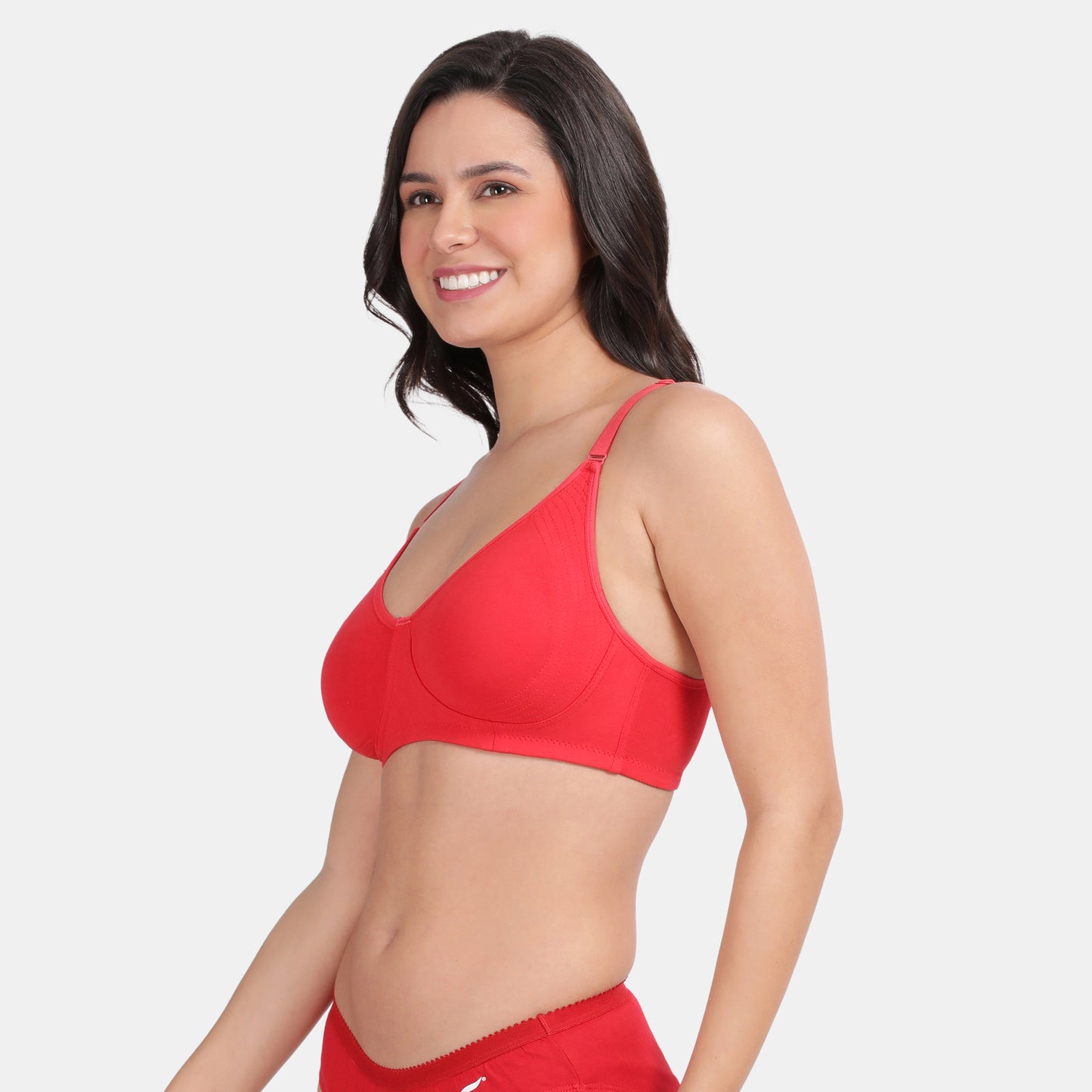 Envie Value+ Non-Padded Non-Wired 3/4th Coverage Minimiser Bra - NVB1024